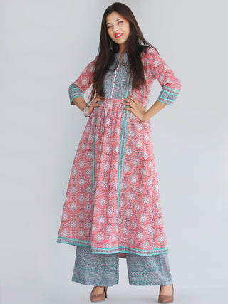 Rozana Guljan Anarkali Kurta Palazzo Set - KS30AS2269