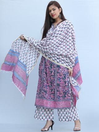 Jashn Nashmia - Set of Kurta Palazzo & Dupatta - KS03F2360D
