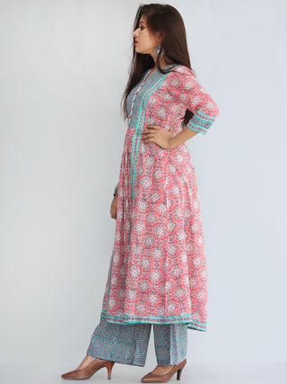 Rozana Guljan Anarkali Kurta Palazzo Set - KS30AS2269