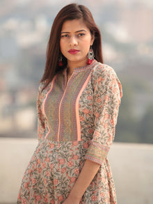 Jashn Falak - Set of Anarkali Kurta Pants & Dupatta - KS25E2387D