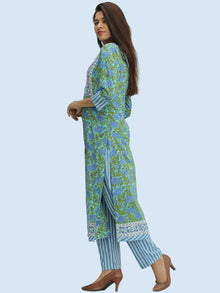 Rangrez Fazeen - Set of Kurta Pants & Dupatta - KS50A2304D