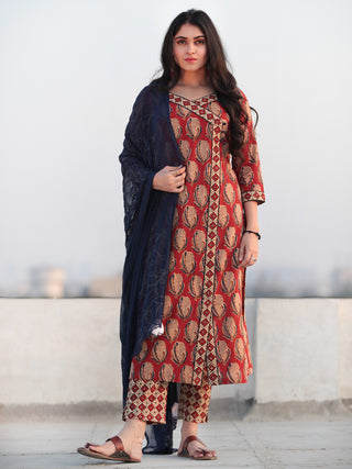 Bahaar Ajib - Set of Kurta Pants & Dupatta - KS102A2152D