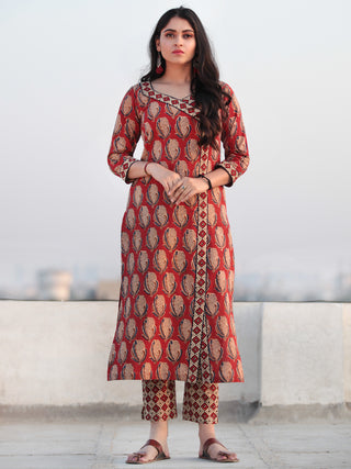 Bahaar Ajib - Set of Kurta Pants & Dupatta - KS102A2152D