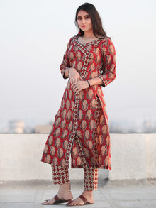 Bahaar Ajib - Set of Kurta Pants & Dupatta - KS102A2152D