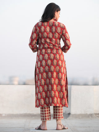 Bahaar Ajib - Set of Kurta Pants & Dupatta - KS102A2152D