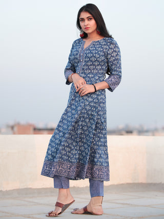 Jashn Shabina - Set of Anarkali Kurta Palazzo & Dupatta - KS29EXXXD