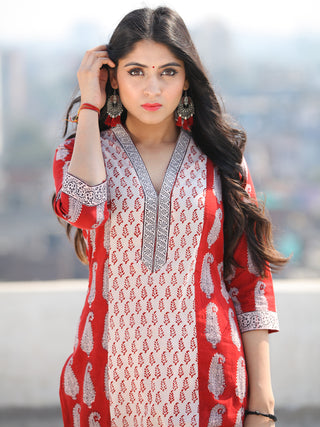 Bahaar Naina - Set of Kurta Pants & Dupatta - KS01F1703D