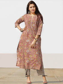 Nayab Azaan - Set of Kurta Pants & Dupatta - KS68A2529D
