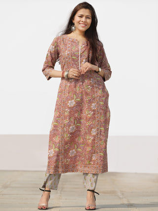 Nayab Azaan - Set of Kurta Pants & Dupatta - KS68A2529D