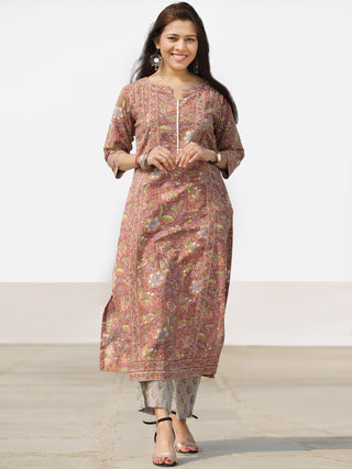 Nayab Azaan - Set of Kurta Pants & Dupatta - KS68A2529D