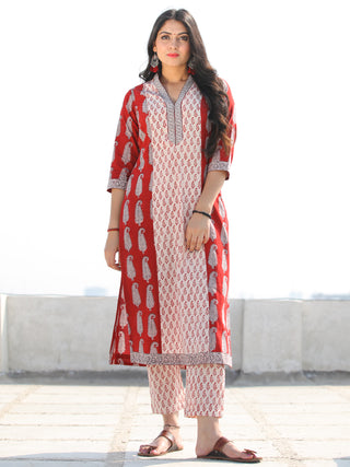 Bahaar Naina - Set of Kurta Pants & Dupatta - KS01F1703D