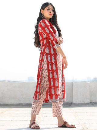 Bahaar Naina - Set of Kurta Pants & Dupatta - KS01F1703D