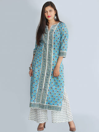 Rozana Aasma Kurta Palazzo Set - KS23BS2268