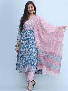 Jashn Gajal - Set of Kurta Pants & Dupatta - KS75A2361D