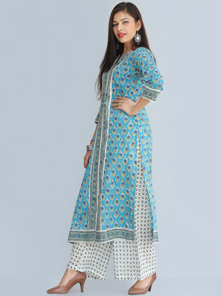 Rozana Aasma Kurta Palazzo Set - KS23BS2268