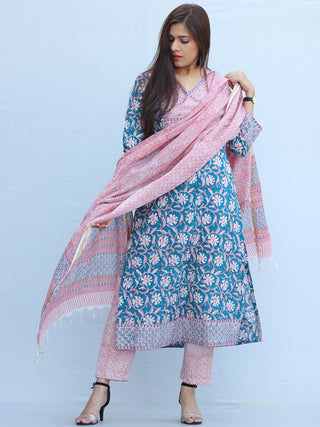 Jashn Gajal - Set of Kurta Pants & Dupatta - KS75A2361D