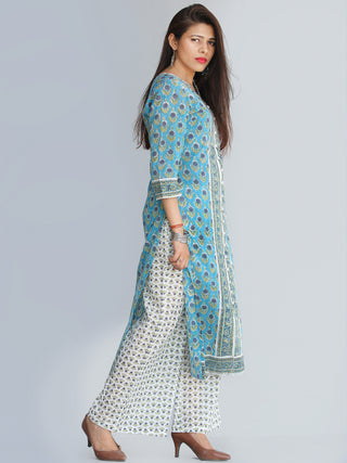 Rozana Aasma Kurta Palazzo Set - KS23BS2268