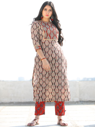 Bahaar Naira - Set of Kurta Pants & Dupatta - KS60J1812D