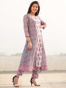 Jashn Simra - Set of Kurta Pants & Dupatta - KS80A2408D