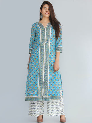 Rozana Aasma Kurta Palazzo Set - KS23BS2268