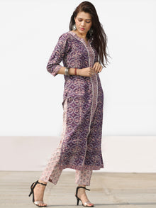 Nayab Arfa - Set of Kurta Pants & Dupatta - KS78F2530D