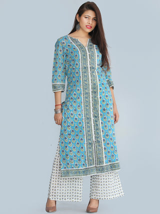 Rozana Aasma Kurta Palazzo Set - KS23BS2268