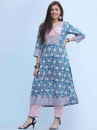 Jashn Gajal - Set of Kurta Pants & Dupatta - KS75A2361D