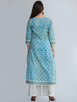 Rozana Aasma Kurta Palazzo Set - KS23BS2268