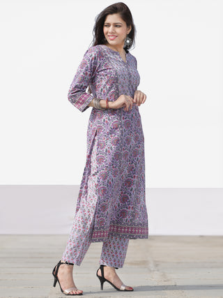 Nayab Gulbagh - Set of Kurta Pants & Dupatta - KS03A2528D