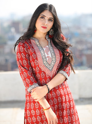 Bahaar Naija - Set of Kurta Pants & Dupatta - KS107A1691D