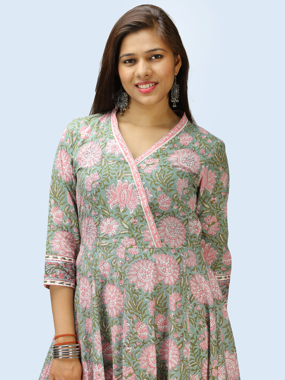 Rangrez Nazmil - Anarkali Kurta - KK13D2305