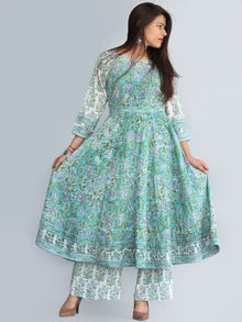 Rozana Nazrana Anarkali Kurta Palazzo Set - KS31AS2227