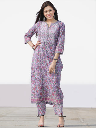 Nayab Gulbagh - Set of Kurta Pants & Dupatta - KS03A2528D