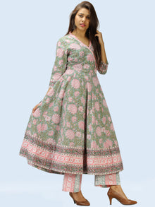 Rangrez Nazmil - Anarkali Kurta - KK13D2305