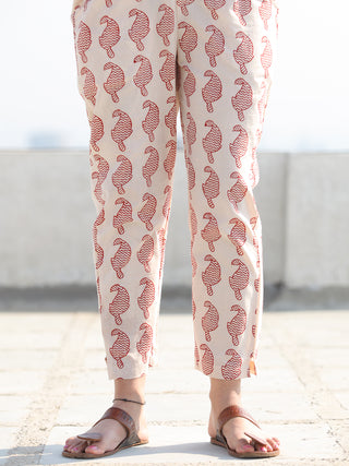 Bahaar Naija - Set of Kurta Pants & Dupatta - KS107A1691D