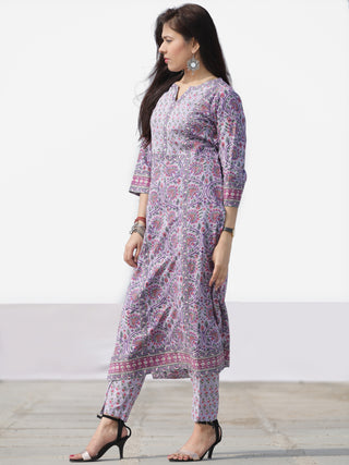 Nayab Gulbagh - Set of Kurta Pants & Dupatta - KS03A2528D