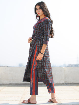 Bahaar Najah - Set of Kurta Pants & Dupatta - KS60K2066D