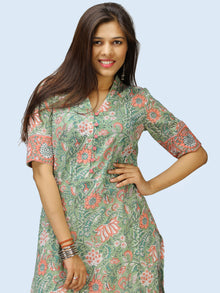 Rangrez Sajoon - Set of Kurta Palazzo & Dupatta - KS52AE2315D