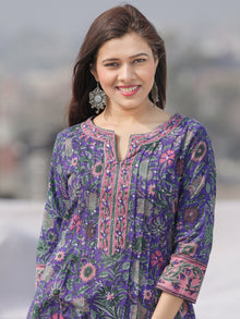 Nayab Ada - Set of Kurta Pants & Dupatta - KS46A2531D