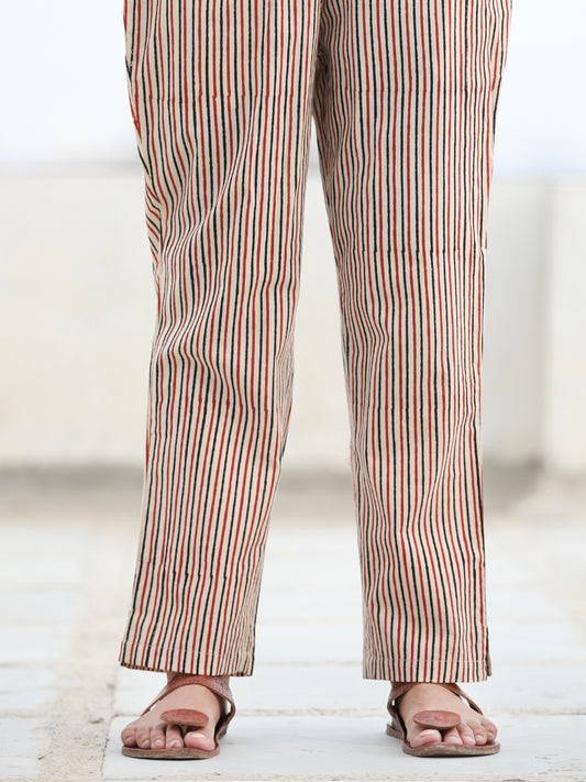 Bahaar Zehra - Cotton Pants  - KP146A2448