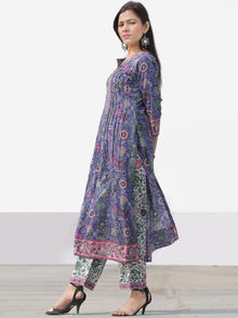 Nayab Ada - Set of Kurta Pants & Dupatta - KS46A2531D