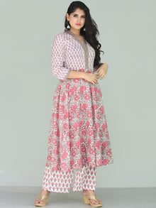 Jashn Arnaz - Set of Anarkali Kurta Palazzo & Dupatta - KS33BSXXXWD