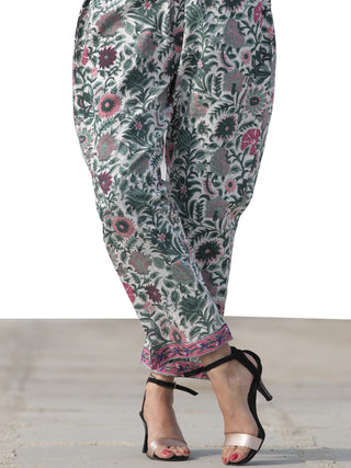 Nayab Ada - Set of Kurta Pants & Dupatta - KS46A2531D