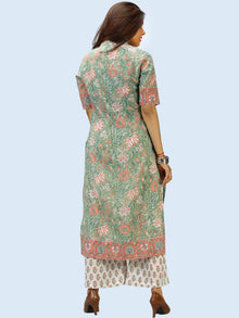 Rangrez Sajoon - Set of Kurta Palazzo & Dupatta - KS52AE2315D