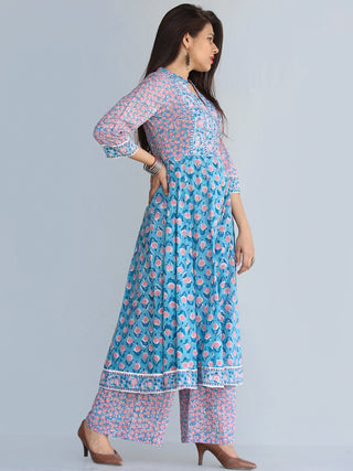 Rozana Mahroz Kurta Palazzo Set - KS25BS2223