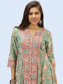 Rangrez Shabina - Set of Anarkali Kurta Palazzo & Dupatta - KS29DE2315D