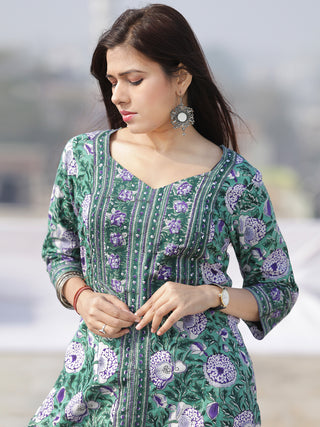 Nayab Saiara - Set of Kurta Pants & Dupatta - KS78G2532D