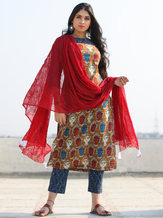 Bahaar Raeha - Set of Kurta Pants & Dupatta - KS68C1490D