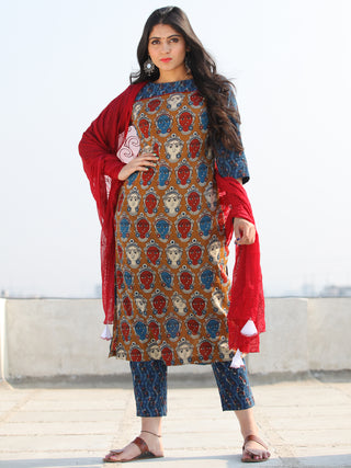 Bahaar Raeha - Set of Kurta Pants & Dupatta - KS68C1490D