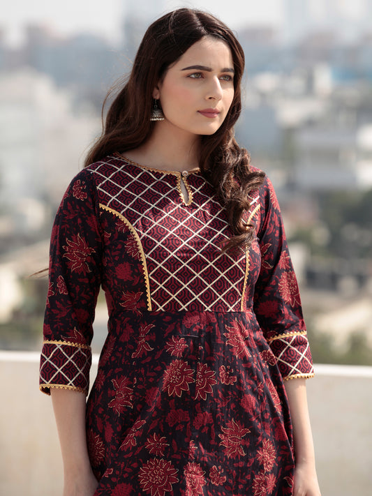 Zohra Aabroo - Anarkali Kurta - KK56A2506